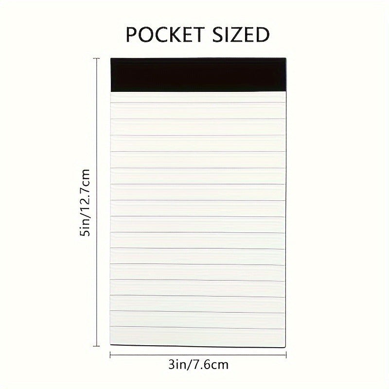 5/10pcs All-Purpose Note Pads - 3x5 Inch Lined Memo Pads, 30 Sheets Each - Ideal for School, Office, Back to School Supplies, Notebooks, Aesthetic School Supplies