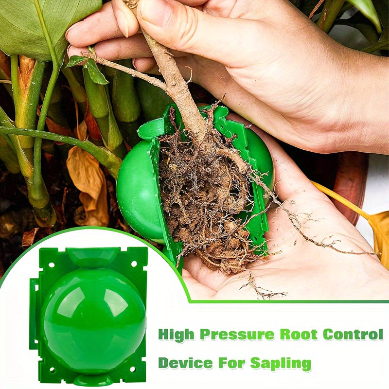 Tree Root Growing Box – High Pressure Plant Propagation Tool, Air Layering Pods and Grafting Ball Device for Plant Cuttings and Seedlings