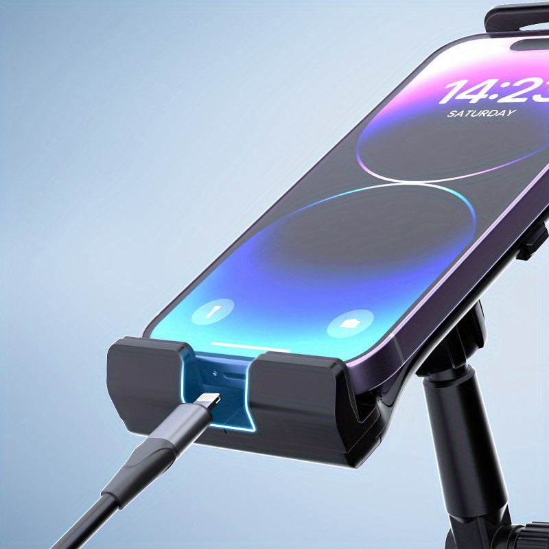 Heavy Duty Car Cup Holder Tablet and Phone Mount - Adjustable ABS Base, Fits 4-13in Devices, Compatible with iPad Mini/Air/Pro, iPhone and All Cellphones