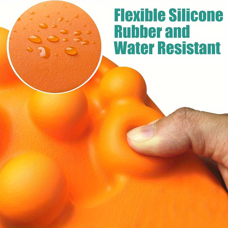 Sciatica Pain Relief Massage Roller – Deep Tissue Myofascial Release Tool with 14 Trigger Points for Back, Glutes, Hip, and Shoulders