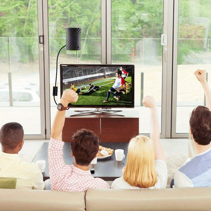 Digital HDTV Antenna - 5600 Miles Long Range, 4K 1080P, Waterproof for Outdoor & Indoor Use with Amplifier Signal Booster for Clear TV Reception