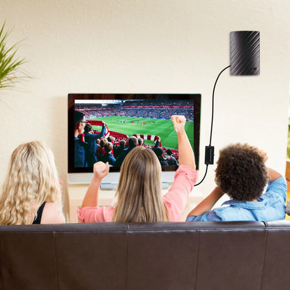 Digital HDTV Antenna - 5600 Miles Long Range, 4K 1080P, Waterproof for Outdoor & Indoor Use with Amplifier Signal Booster for Clear TV Reception