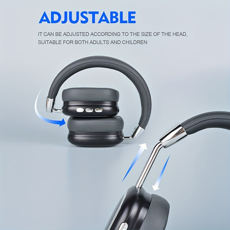 Ultra Wireless Noise Cancelling Headphones with Spatial Audio, Microphone, Fast Charging, Lightweight, Comfortable and Foldable Design