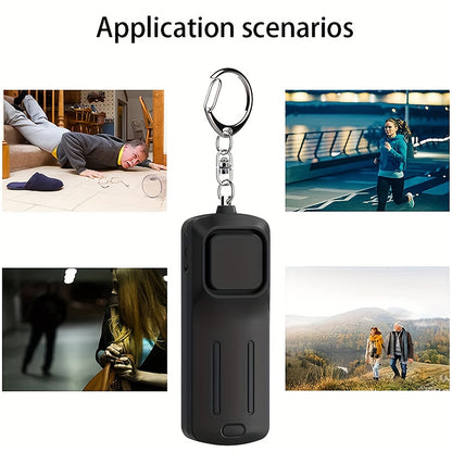 130dB Self-Defense Alarm – Anti-Wolf Women’s Security Alert Keychain, Loud Emergency Scream for Personal Safety