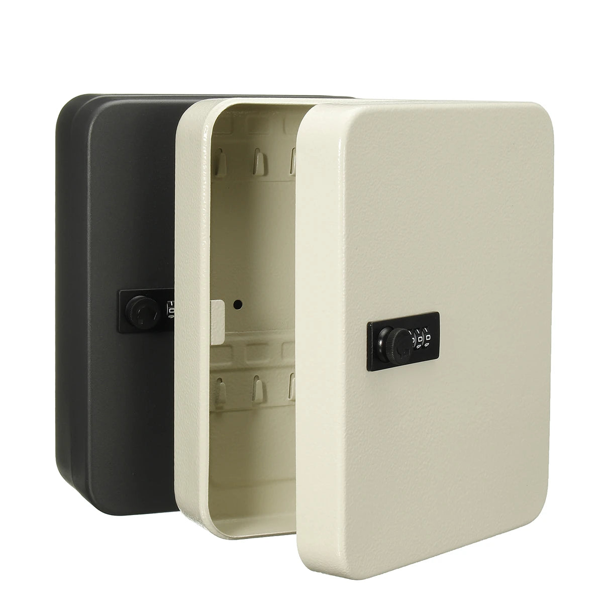 Security Car Combination Lock – Wall-Mounted Metal Storage Cabinet & Key Safe Box, Lockable Password Organizer for Home & Office