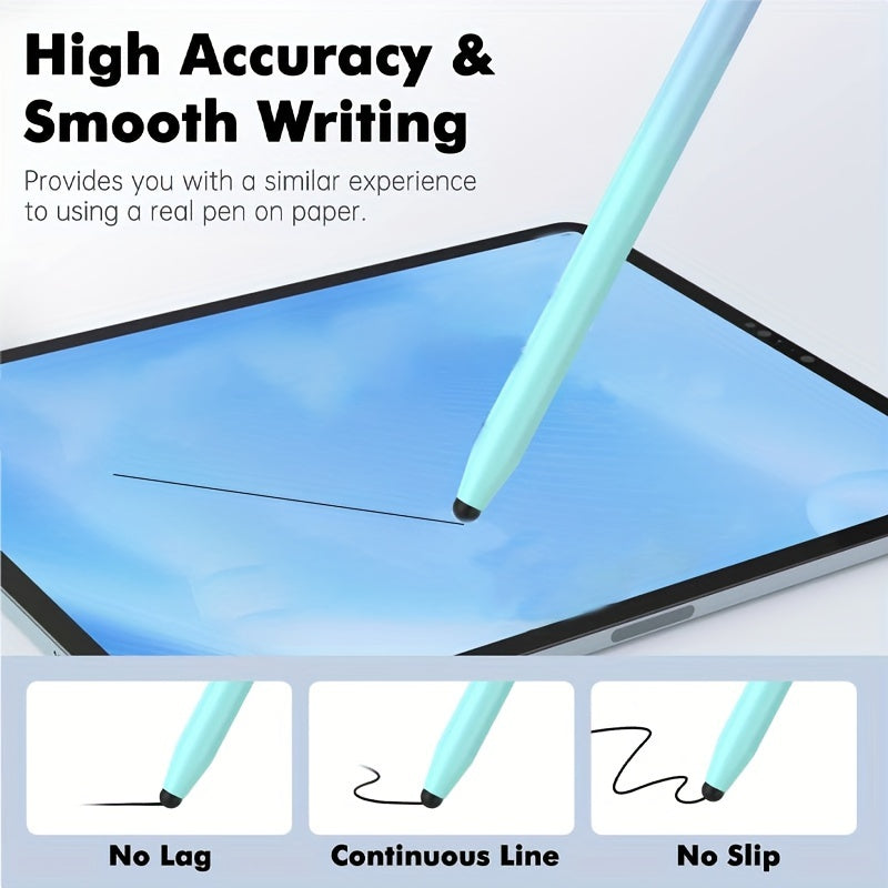 20 Pack Hollow Pens with Replacement Tips - 10 Large and 10 Small, Includes Rubber Tips