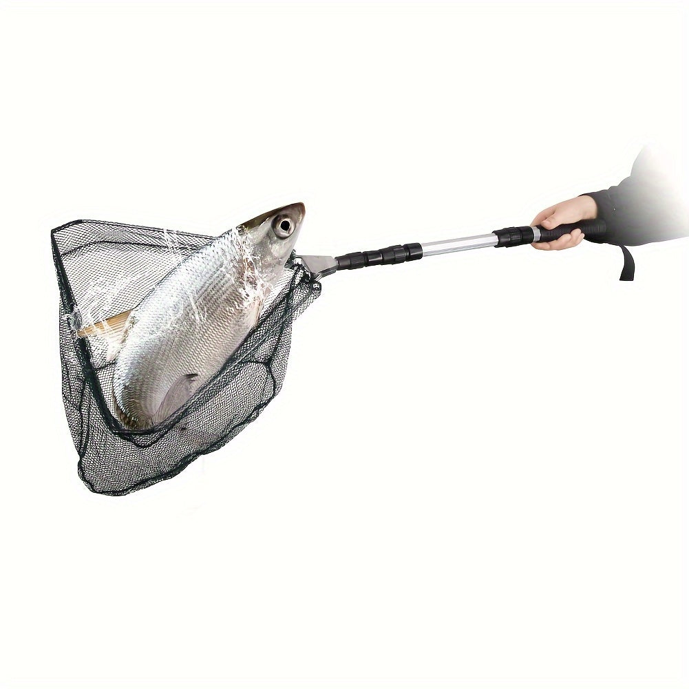 Deluxe Extendable Fishing Landing Net – Durable, Foldable, Portable, 34-51 Inches for Easy Catch & Release