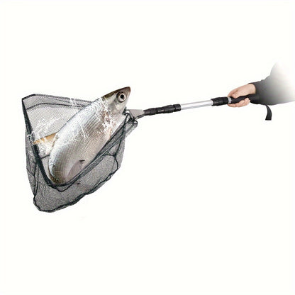 Deluxe Extendable Fishing Landing Net – Durable, Foldable, Portable, 34-51 Inches for Easy Catch & Release