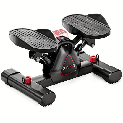 300 LBS Capacity Mini Twist Stepper – Dual Resistance Bands, Full Body Cardio Workout for Home Exercise