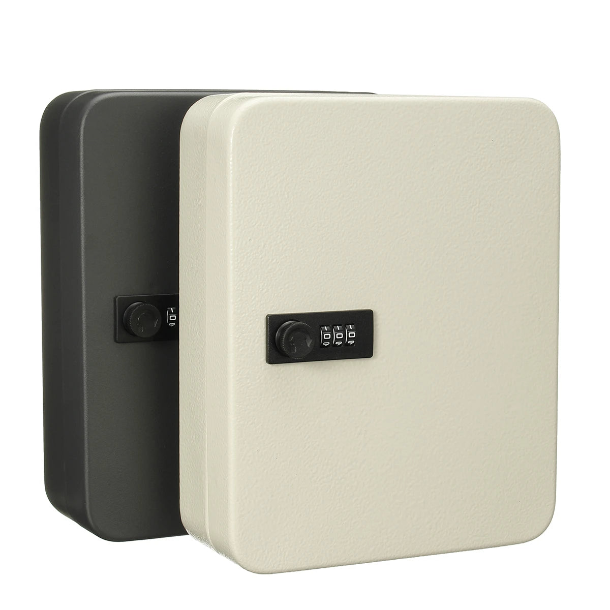 Security Car Combination Lock – Wall-Mounted Metal Storage Cabinet & Key Safe Box, Lockable Password Organizer for Home & Office