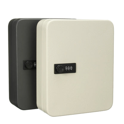 Security Car Combination Lock – Wall-Mounted Metal Storage Cabinet & Key Safe Box, Lockable Password Organizer for Home & Office