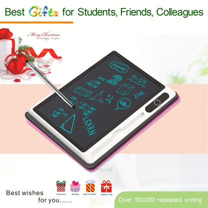 InnoreBorat LCD Notebook - Unleash Your Creativity with Digital Drawing Pad and Faux Leather Case!