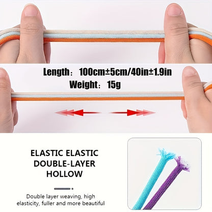 Round No-Tie Elastic Shoelaces – Stretchable Laces for Sneakers, Casual & Skate Shoes