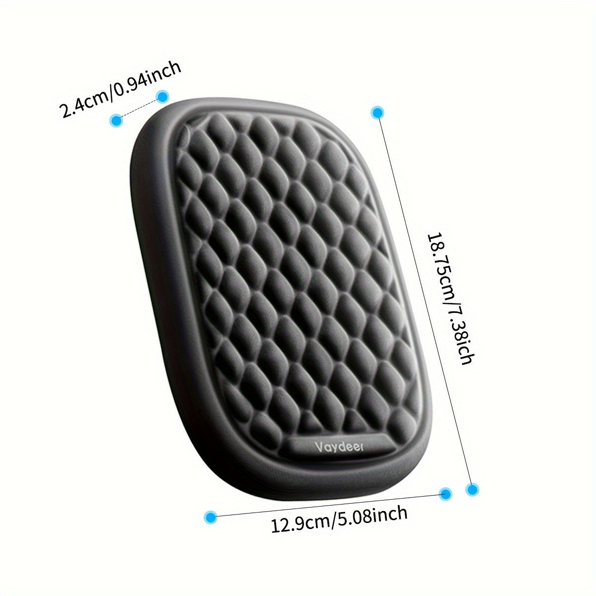 Vaydeer Ergonomic Memory Foam Wrist Rest Set – Arm Support for Desk, Relief Cushion for Typing, Gaming, and Office Use