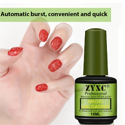 0.51oz Magic Soak-Off Nail Glue Remover – Quick Gel Polish and Nail Polish Remover