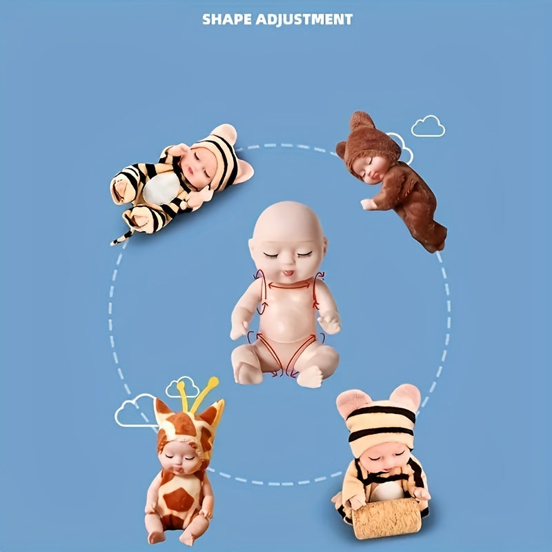 6 Piece Princess Doll Gift Set - Perfect Birthday and Holiday Present for Girls and Boys, Ideal for Christmas, Halloween, Easter