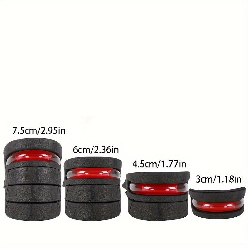 Inner Heightening Removable Insoles – Half Cushion Air Cushion Sports Shock-Absorbing Soft Insoles for Men & Women