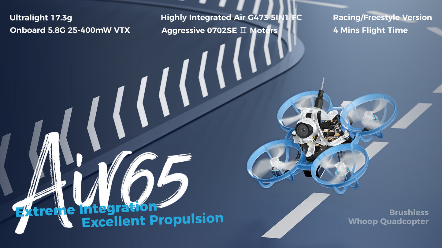 BETAFPV Air65 Brushless Whoop Quadcopter – New 2025 RC Racing Drone
