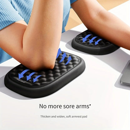 Vaydeer Ergonomic Memory Foam Wrist Rest Set – Arm Support for Desk, Relief Cushion for Typing, Gaming, and Office Use