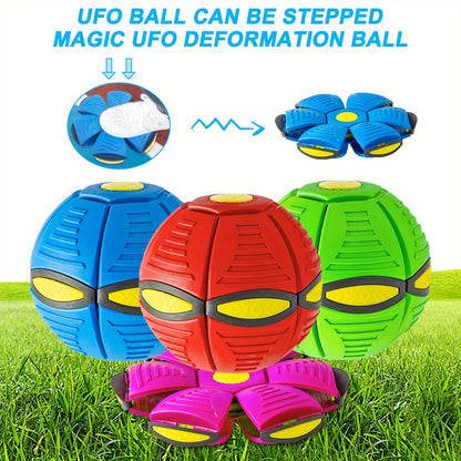 Flying Saucer Bounce Ball – Durable Pet Toy for Dogs, Bouncy Ball for Outdoor Activities and Exercise, Fun and Perfect Gift for Dogs
