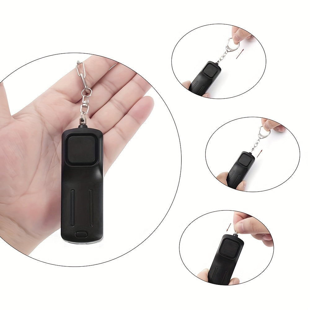 130dB Self-Defense Alarm – Anti-Wolf Women’s Security Alert Keychain, Loud Emergency Scream for Personal Safety