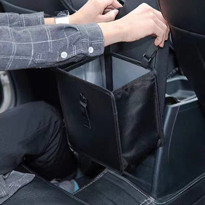 Hanging Car Trash Bag – Premium Waterproof Garbage Organizer, 1.65 Gallon Capacity Litter Bag