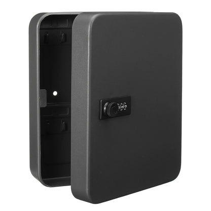 Security Car Combination Lock – Wall-Mounted Metal Storage Cabinet & Key Safe Box, Lockable Password Organizer for Home & Office