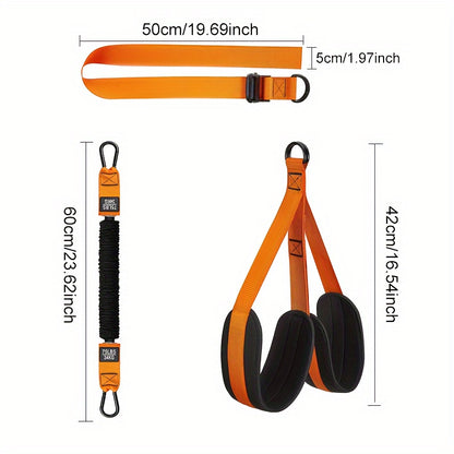 Pull Up Assist Band Set - Adjustable Resistance, Heavy-Duty TPE Fabric, Upgraded Metal Buckle and Cloth Protection | Durable Stretch Fitness Bands for Upper Body Strength | Includes Foot/Knee Rests