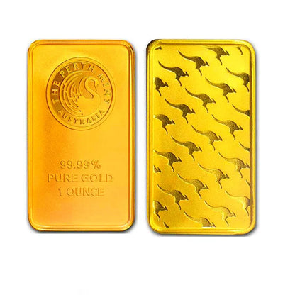 1 oz Swiss Argor Heraeus Gold Bar — 24K Gold Coin Bullion with Acrylic Seal & Unique Serial Number, Non-Magnetic
