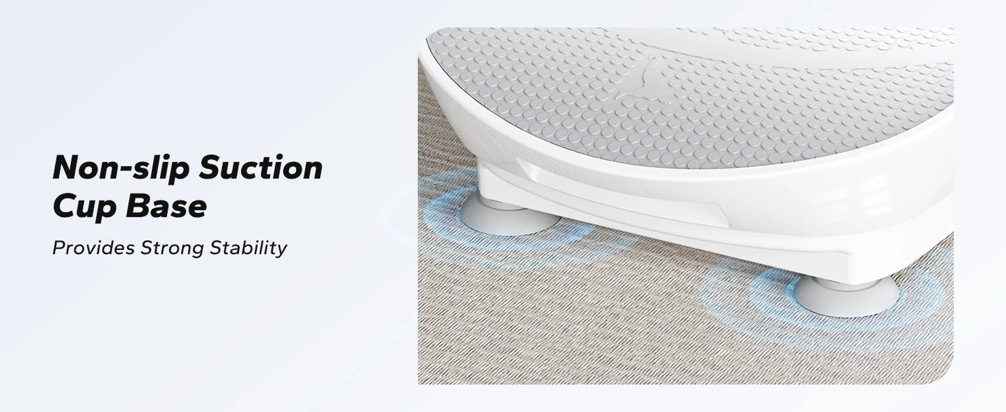 MERACH Vibration Plate Exercise Machine — Whole Body Fitness Platform for Weight Loss & Body Shaping