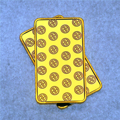 1 oz Swiss Argor Heraeus Gold Bar — 24K Gold Coin Bullion with Acrylic Seal & Unique Serial Number, Non-Magnetic