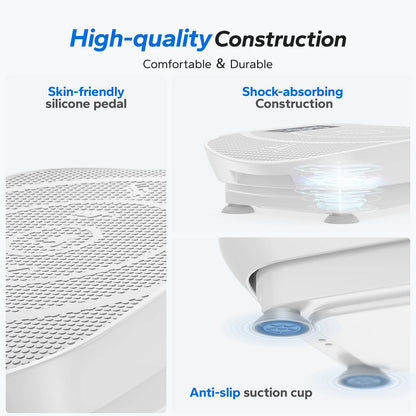 MERACH Vibration Plate Exercise Machine — Whole Body Fitness Platform for Weight Loss & Body Shaping