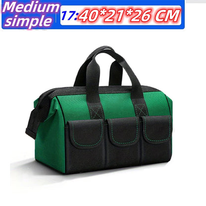 23-inch Large Capacity Waterproof Tool Bag – Thickened 1680D Oxford Electrician Storage