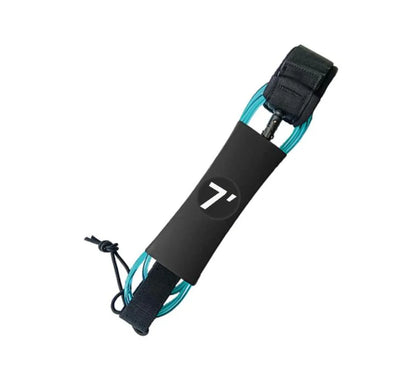 Surfboard Leash 6-10ft — SUP & Paddle Board Leg Rope with TPU Stainless Swivels