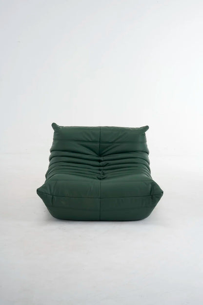 Caterpillar Togo Single Sofa – Tatami-Style Leisure Chair for Living Room or Bedroom, Reading & Relaxing Seat