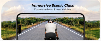 MERACH Exercise Bike – Low Noise Stationary Cycling Bike with 270lbs Weight Capacity, Tablet Mount & Fitness Courses for Indoor Workouts