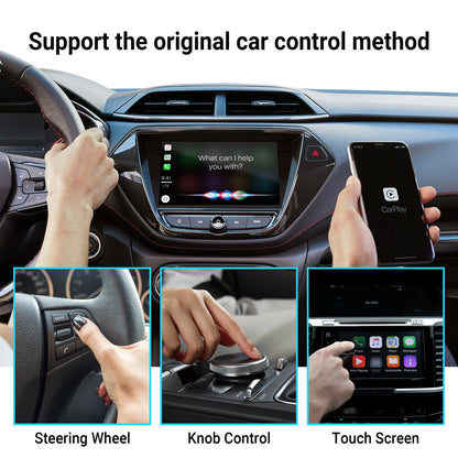 OTTOCAST P3 Android AI Box – Wireless CarPlay & Android Auto with HDMI Output, Built-in GPS, YouTube & Netflix for Car