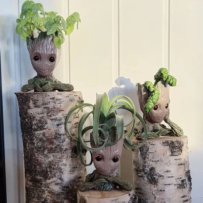 Groot Planter Flower Pot for Indoor Plants – Anime Figurine Ornament & Home Decor Gift