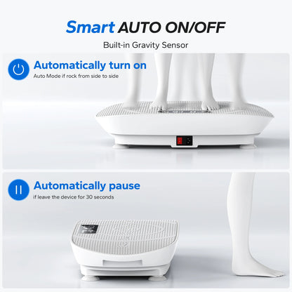 MERACH Vibration Plate Exercise Machine — Whole Body Fitness Platform for Weight Loss & Body Shaping