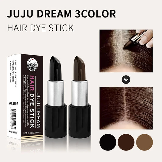 JUJU Dream Portable Hair Dye Stick – Gentle, Long-Lasting Temporary Hair Color for All Hair Types