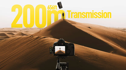 FULAI M X5 Wireless Lavalier Microphone – Quick Noise-Cancellation System for DSLR, iPhone, Android & YouTube Recording