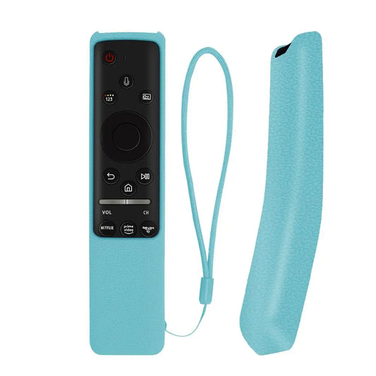 Shockproof Silicone Cover for Samsung TV Voice Remote Control: Compatible with BN59-01312B, BN59-01312H, BN59-01312F, BN59-01312M, RMCSPR1B