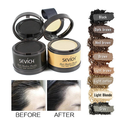 Sevich Hairline Powder 4g – Natural Hairline Shadow Concealer for Hair Loss, Unisex Makeup