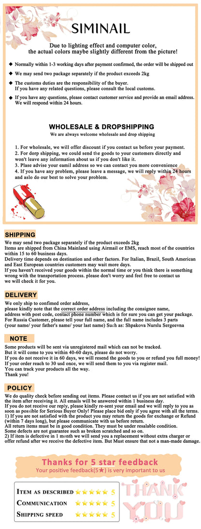 SIMINAIL Professional Nail Drill Machine – 35000RPM Portable Electric Nail File with Rechargeable E-File Bit Kit