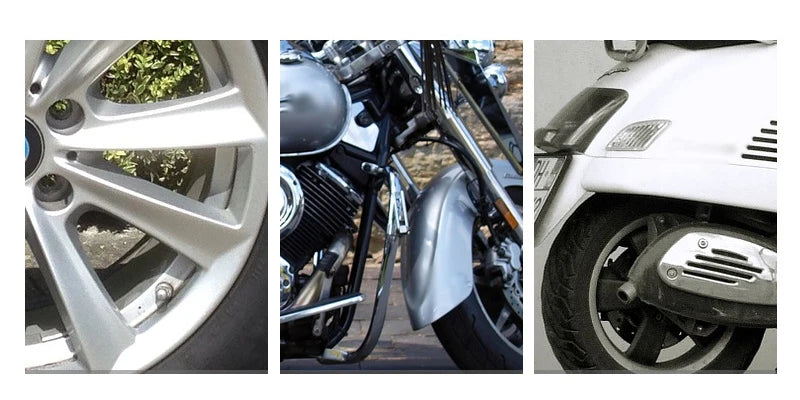 180pcs Universal Mushroom Tubeless Tire Repair Kit — Red & Black 7mm/8mm Rubber Plugs for Car Tire Fix