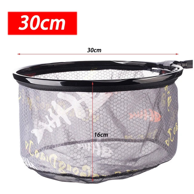 Carbon Fiber Anti-Hook Fishing Net Head – Ultra-Light Titanium Alloy Deepening Net Tool Accessory