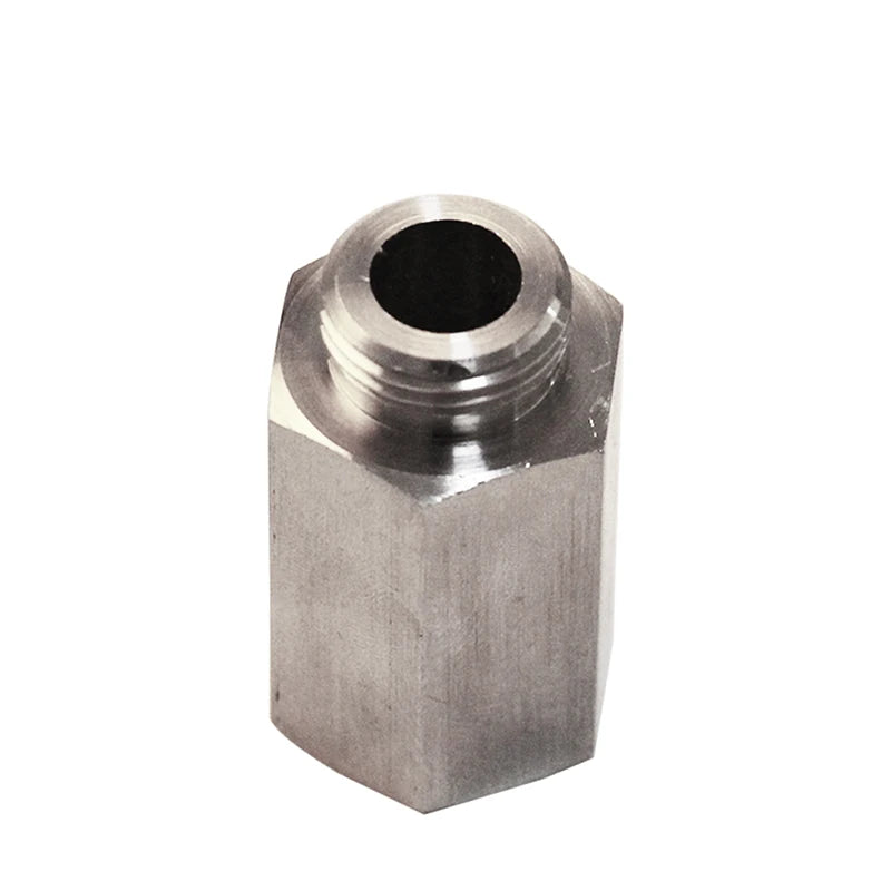 Universal O2 Oxygen Sensor CEL Eliminator - 90 Degree Angled Extender Spacer, M18 X 1.5 for Auto Car Repair