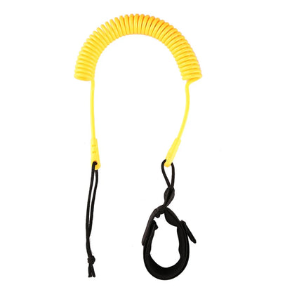 SUP Surf Ankle Leash — Coiled Elastic Leg Rope for Stand Up Paddle Boards & Surfboards
