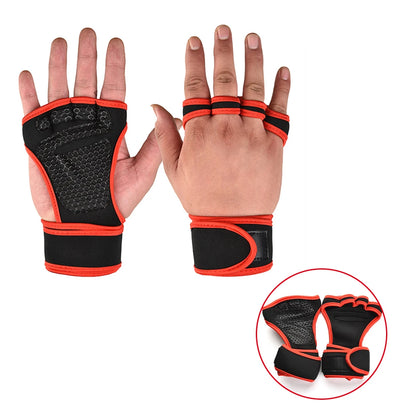 Men & Women Training Workout Gloves – Weightlifting Gym Fitness Hand & Wrist Protection Gloves