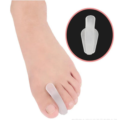 1 Pair Silicone Thumb Orthotics — Hallux Valgus Bunion Corrector & Toe Separator for Foot Care